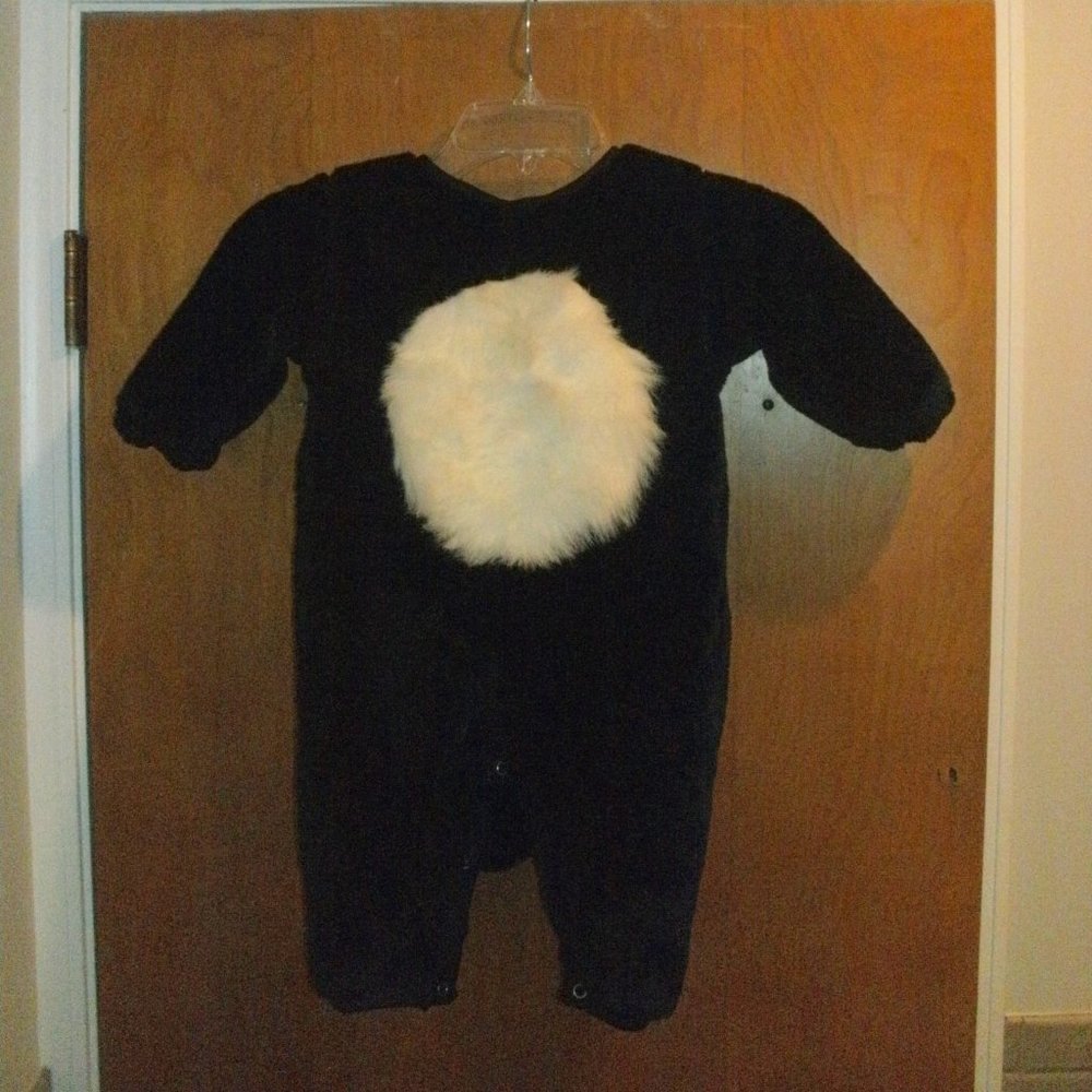 Adorable Deluxe Tom Arma Soft Plush Skunk Halloween Costume Baby Toddler 6-12M
